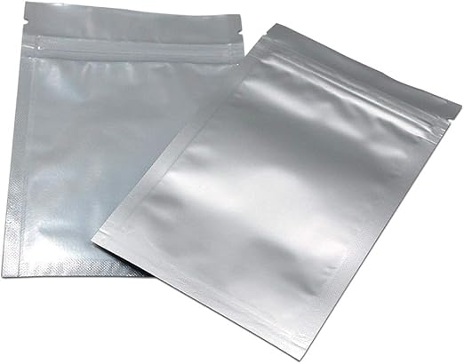 Bolsas de papel de aluminio premium reutilizables con cierre, gruesas