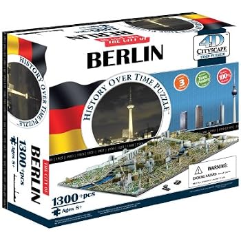 4D Cityscape Hong Kong Time Puzzle