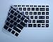 CaseBuy Ultra Thin Silicone Keyboard Protector Cover for HP Stream 13-c 14-z Notebook series, such as 13-c002dx, 13-c010ca, 13-c010nr, 13-c020ca, 13-c030nr, 13-c077nr, 14-z010nr (Semi-Black)
