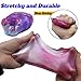 DAZZLING TOYS Galaxy Slime Balls Kit – Non-Stick Slime Balls – Stress-Relief Slime Putty Toys - Party Favors for Kids 4-8- Anxiety Relief Rainbow Slime - Slime Orb Ball - Slime & Putty Toys – 12 Pcs