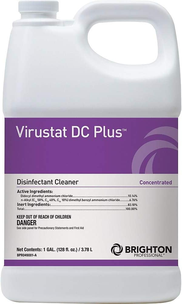 Brighton 760854 Virustat Dc Plus Disinfectant Cleaner 1 Gallon