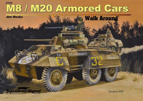 M8/M20 Armored Car Walk Around - Hardcover by Jim Mesko