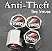 TRD Anti-Theft Tire Valve Caps