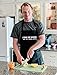 ApronMen, May Be Wrong But Highly Unlikely Chef Apron - BBQ Grill Cotton Apron with Pockets & Adjustable Neck Straps - One Size Fits All - Apron for Men