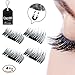 3D Magnetic False Eyelashes,Handmade Eyelashes Fake Eyelashes,0.2mm Ultra-thin 3D Fiber for Natural Look