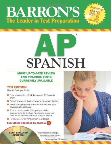 Download Barron's AP Spanish with Audio CDs