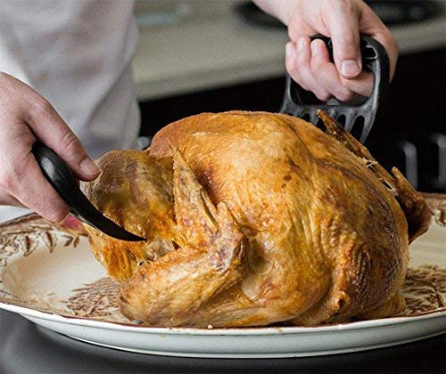 GEMAG Meat Claws, BBQ Meat Forks - Claw Handler Set for Pulling Brisket from Grill Smoker - Pulled Pork Shredder Claws - BPA Free Barbecue Paws