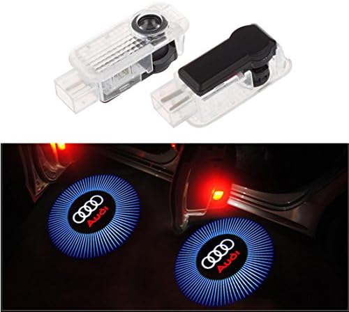 HU Fun life Set of 2 Logo Projection Door Light Logo Door Lighting High Definition Car Door Light
