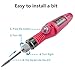 Hand-held Nail Electric Drill Set Variable Speed Manicure Pedicure Nail Drill File Bits Grinding Tool 3000-20000prm by NYKKOLA