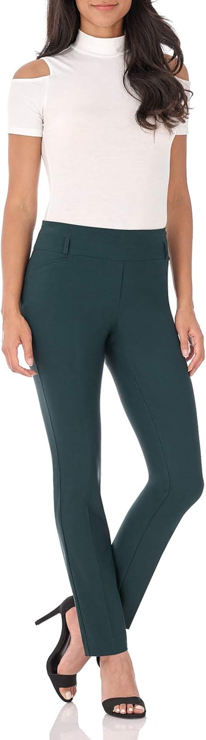 Rekucci Women's Ease into Comfort Stretch Slim Pant at  Women’s Clothing store