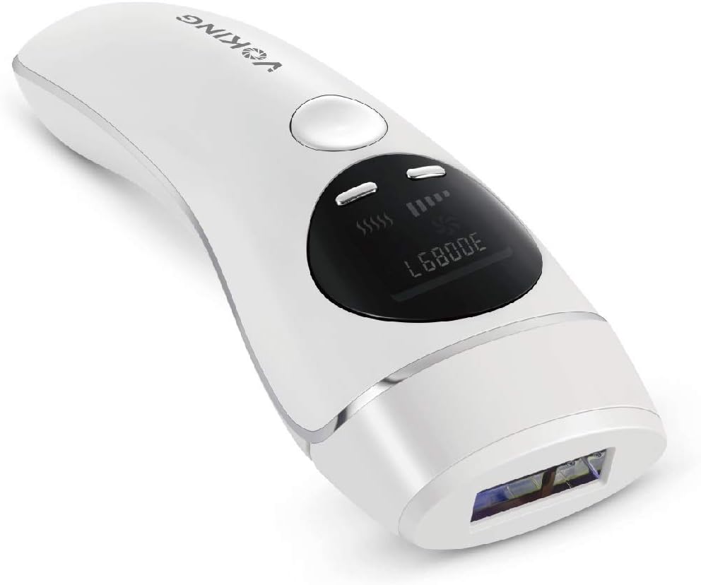 Voking VK530 IPL Facial & Body Permanent Hair Removal System Device with LCD Display, 5 Power level for care