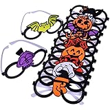 Halloween Party Favor Decoration Accessories Eyeglasses For Kids Variety Pack, Party Props, Pumpkin, Bat, Spider, Witch, Vampire, Skull, Ghost 12 PCs