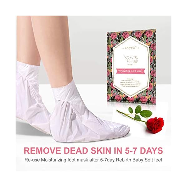 3-Pack-Foot-Peel-Mask-Foot-Peel-Mask-for-hard-skin-Remove-callus-peel-and-dead-skin-foot-mask-Foot-remover-membrane-suit-foot-peeling-mask-Peeling-Care-Rose 3 Pack Foot Peel Mask, Foot Peel Mask for hard skin, Remove callus peel and dead skin foot mask, Foot remover membrane…