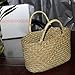 Model Worker Women's Classic Straw Summer Beach Sea Shoulder Bag Handbag Tote