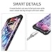 Casetego Compatible Galaxy S10 Case,Floral Three Layer Heavy Duty Hybrid Sturdy Armor Shockproof Full Body Protective Cover Case for Samsung Galaxy S10,Purple Mandala