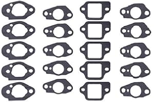 Panari Carburetor Gaskets for Honda GCV160 GC135 GC160 GC190A GCV135 GCV190 GSV190 HRS216 HRT216 HRB216 HRR216 HRZ216 Lawn Mower 16212-Zl8-000 (Pack of 5)