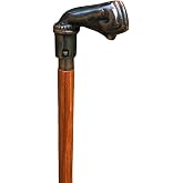 Brass Walking Cane Fisted Walking Stick Nautical Fist Cane Carved Walking Stick Handmade Decorative Foldable Steampunk Style Walking Sticks for Gentlemen