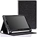 MoKo Lenovo Yoga 10 / Yoga 10 HD+ Folio Case - Premium Leather Cover Case for Lenovo Yoga Tablet 10.1 - Inch / HD+ Android 4.3 Jelly Bean Tablet, BLACK (With Smart Cover Auto Wake / Sleep)