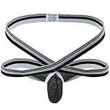 FEESHOW Men's Jock Strap Bikini Birefs X Cross Bulge Pouch Underwear
