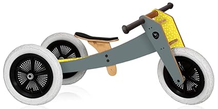 WISHBONE BIKE - Sonderedition GRAU - 3-Bikes-in-1 - ab dem 1. Jahr bis zum 5. Jahr verwendbar