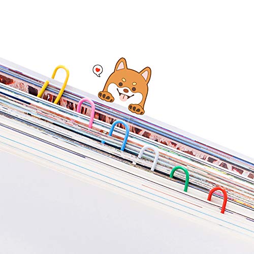 240 Pcs Binder Clips, Paper Clips, Rubber Bands, Paper Clamps Assorted 3 Sizes, Paper Binder Clips Metal Fold Back Clips with Box Assorted Colors - Thumbnail 5