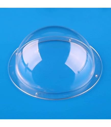 JMX Acrylic / PC CCTV Replacement Clear Camera Dome Cover Security Camera 1080p Housing Pet Dog Fence  550