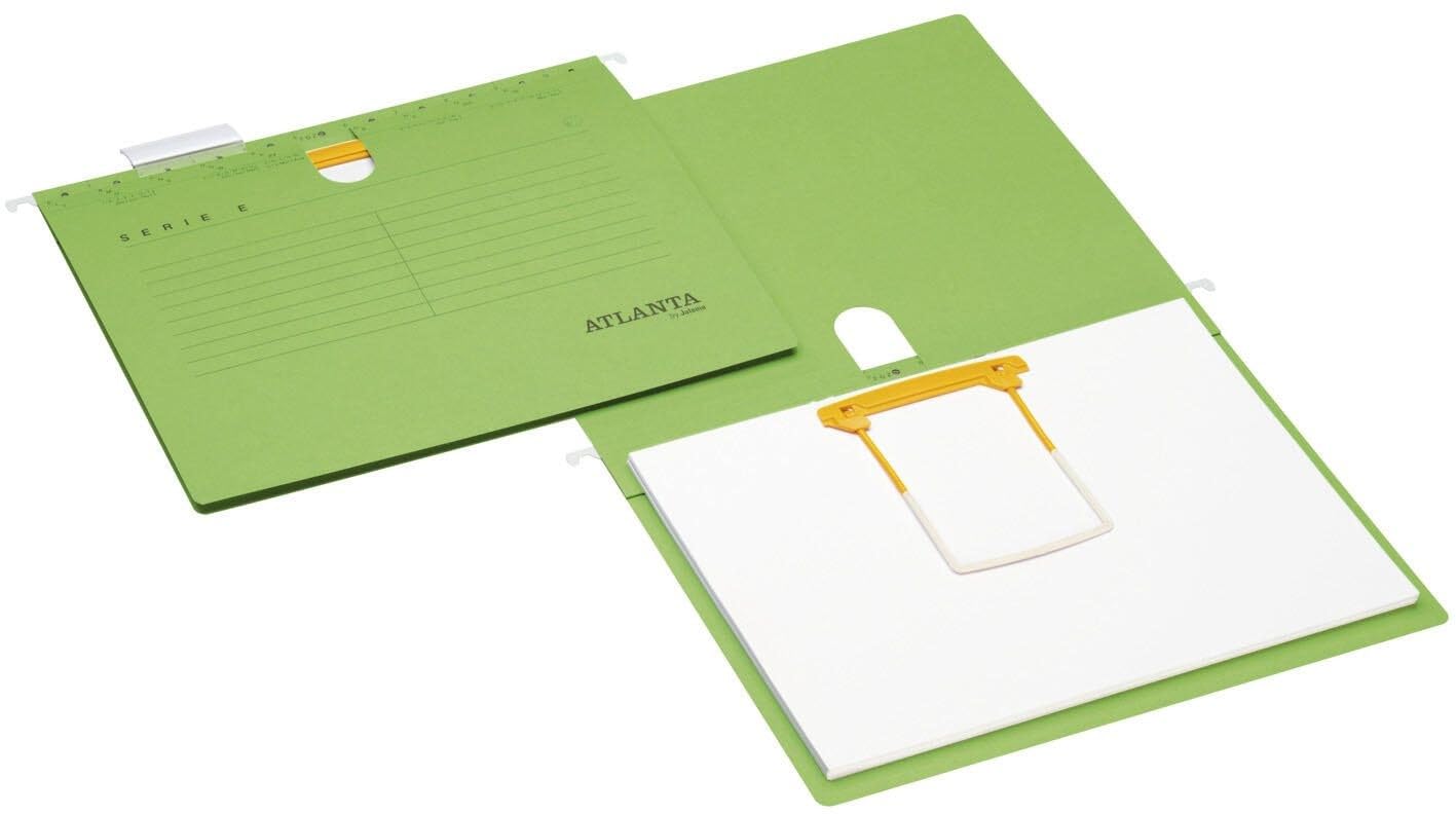 Atlanta Series E 2655834500 Suspension File with Clip Mechanism Green
