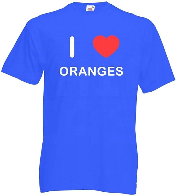 I Love Oranges TShirt Amazon.de Bekleidung