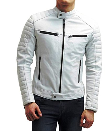 white pu jacket