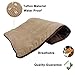PAWISE Dog Beds for Small Medium Large Dogs,Washable Dog Crate Bed Mat,Pet Sleeping Pad in Teflon Material for Indoor and Outdoor Use