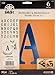 FolkArt Plaid Stencil Folk-art Paper Alphabet & Monogram Serif 6