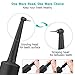 Electric Dental Calculus Remover, TUMPLIK Tooth Tartar Scraper Dental Stains Scaler with 4 Replaceable Clean Heads for Fighting Tartar, Tooth Stains, Teeth Polishing (Newest)