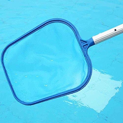 Tralntion Swimming Pool Spa Pond Leaf Rake Skimmer Mesh Sturdy Plastic Frame Head Surface Cleaner Net - Thumbnail 6