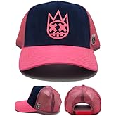 Cult of Individuality New Primary Clean Vintage Mesh Trucker Sueded Midnight Blue Hot Pink Era Snapback Hat