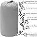 Lazy Monk Baby Wrap Carrier Sling | Soft Infant Newborn Wraps Holder Set | Breathable Organic Preemie Cotton with 2 Aluminum Rings & Instructions | Ideal Baby Gifts for Nursing Moms
