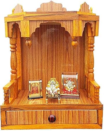 Buy Jam Online Wooden Beautiful Plywood Mandir Pooja Room Home