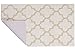 STAINMASTER Trusoft Lattice Design Bath Rug, 21 by 36-Inch, Fresh Cream
