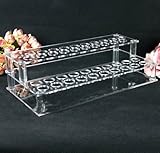 KLOUD City Clear Acrylic Lipsticks/Cosmetic Organizer/Display/Showcase/Holder (41 Spaces)