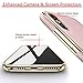 LOHASIC Case for iPhone Xs Max 6.5 inch, Luxury Slim Fit Flexible Soft Bumper Pink Cute Vintage Girly Cases - Rose Gold