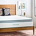 Linenspa 12 Inch Gel Memory Foam Hybrid Mattress - Ultra Plush - Individually Encased Coils - Sleeps Cooler Than Regular Memory Foam - Edge Support - Quilted Foam Cover - King