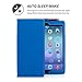 Snugg iPad 9.7 (2018/2017) & iPad Air Case, Electric Blue Leather Smart Case Cover Apple iPad Air and New iPad 2017 9.7