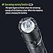 Revtronic 650 Lumens Compact Tactical Flashlight, Cree LED Ultra Powerful Flashlights for Outdoor, Law Enforcement, Emergency, Hardware Tools and Personal Use, Powered by 18650 Rechargeable Battery