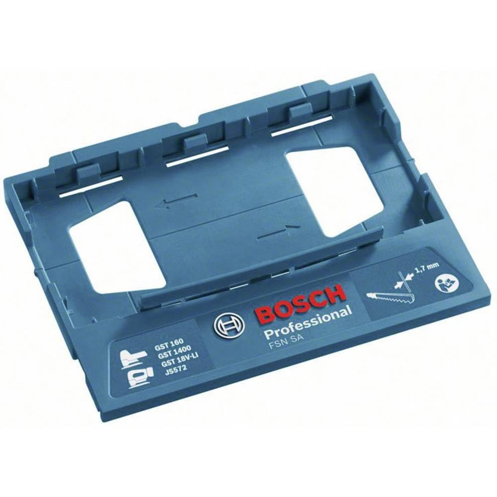 Bosch Professional jigsaws Accessories FSN SA (Adapter for Guided Straight cuts with jigsaws on the Guide Rail, incl. 1x T 344 DP Jigsaw Blade for Wood)