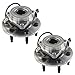 (Pair) DRIVESTAR 4WD Only 515036 Front Wheel Hubs & Bearing Assembly 6 Lugs 4x4 AWD for 2002 03 04 05 06 Chevrolet Silverado/Suburban/Avalanche 1500 Tahoe GMC Sierra Savana Cadillac Escalade w/ABS