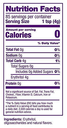 2 Swerve+Sweetener+Granular+Ounce+Pack