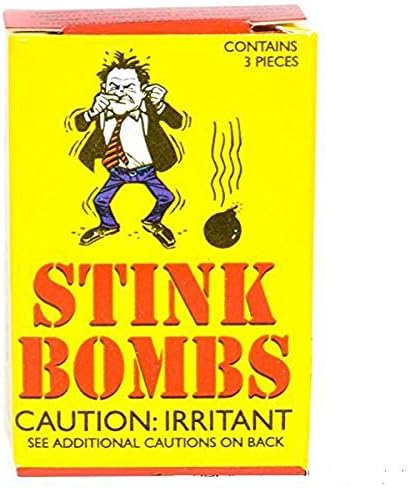 Stink Bombs Glass Vile Vials Novelty