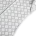 Woombie Convertible Nursery Swaddling Blanket - Swaddle Converts to Wearable Blanket for Babies Up to 6 Months - Vented (MOD Circles, 14-19 lbs)