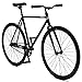 Critical Cycles Harper Coaster Fixie Style Single-Speed Commuter Bike with Foot Brake, Matte Black, 53cm, m