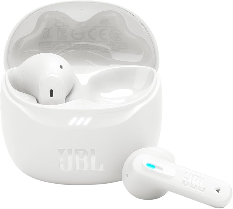 Tune Flex 2, Auricolari Wireless con Cancellazione del Rumore, Bianco