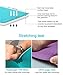 Heathyoga Eco Friendly Non Slip Yoga Mat, Body Alignment System, SGS Certified TPE Material - Textured Non Slip Surface and Optimal Cushioning,72
